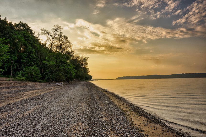beaches near wisconsin dells