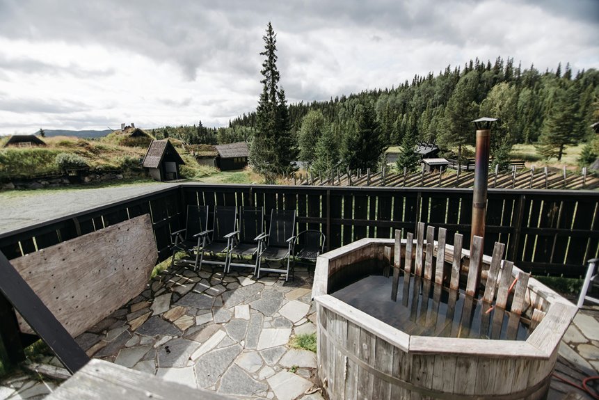 cabin getaway with relaxation