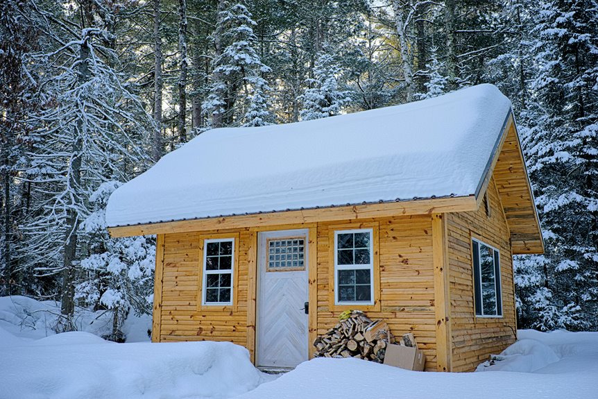 cabin rentals in woods