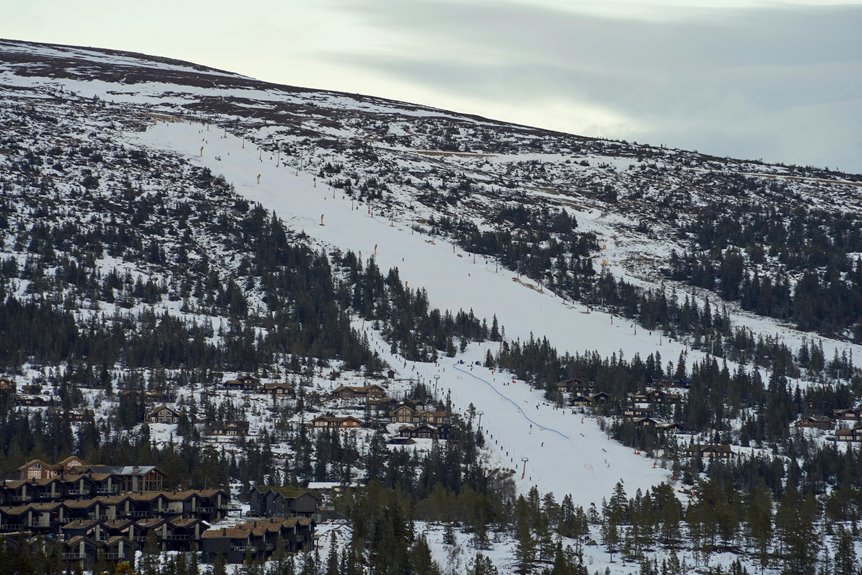 cabins near ski slopes