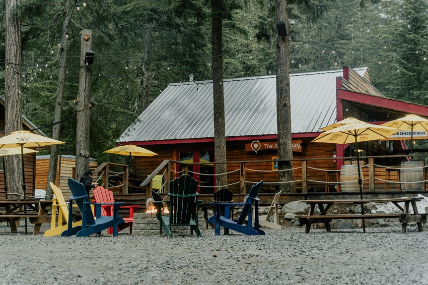 cozy mountain getaway stays