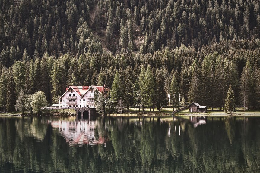 cozy secluded waterfront retreat