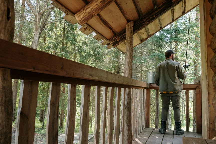 find quiet fishing retreats