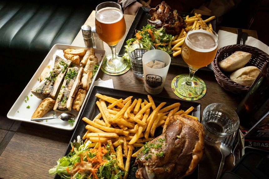 food and drink options
