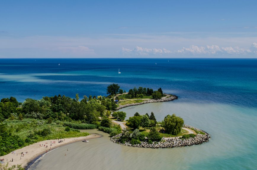 lake michigan beach camping