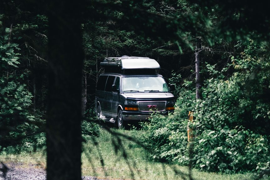 lodging in nature areas