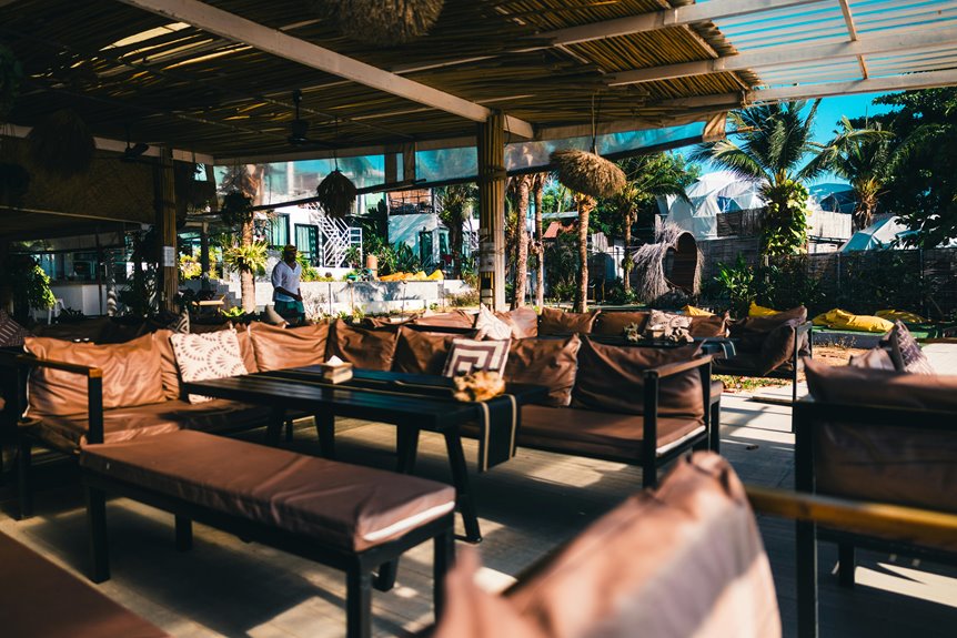 relax on fresh shores
