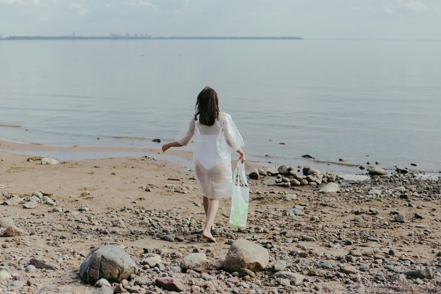relax on lake shores