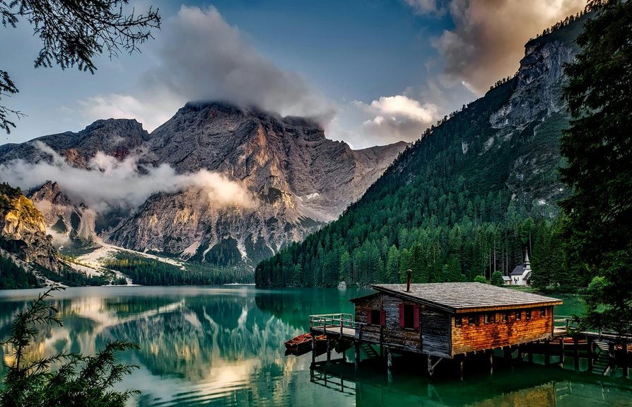 relaxation in the mountains