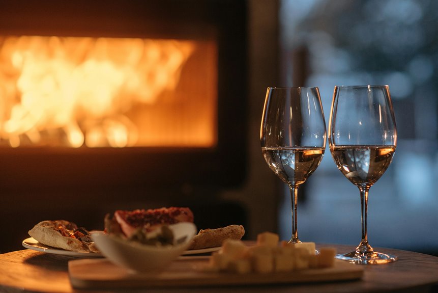 relaxing gourmet getaway nights