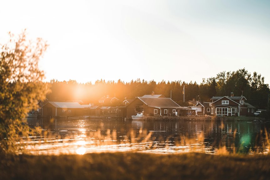 scenic lakefront vacation retreats