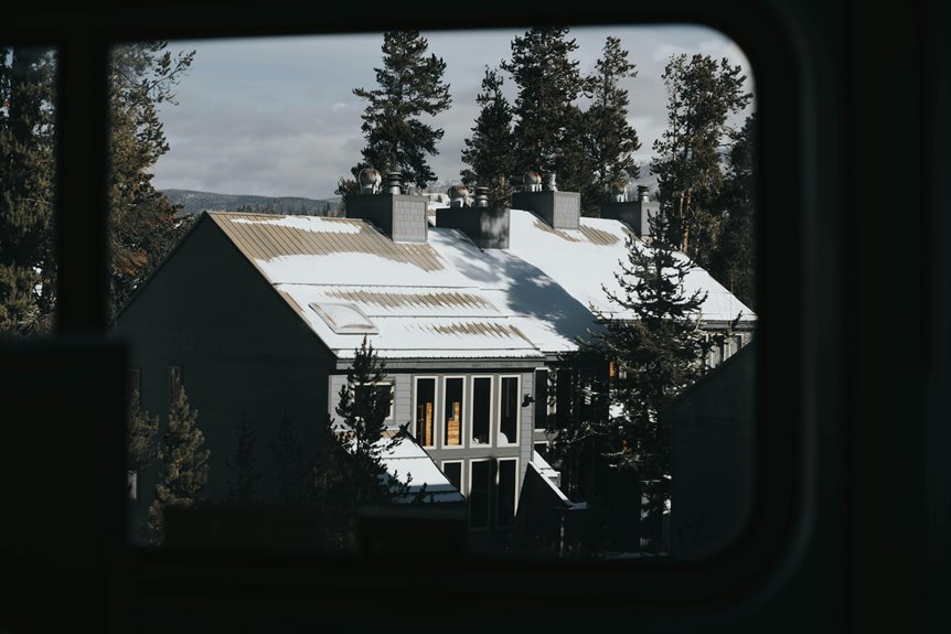 scenic mountain top retreat