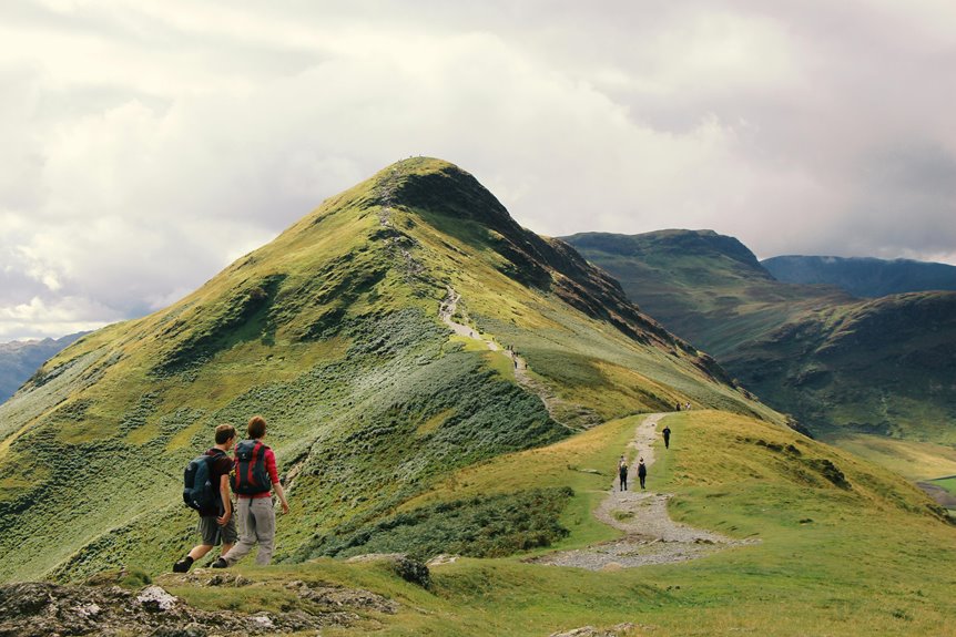 scenic views of mountains