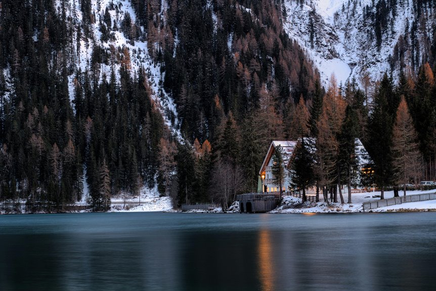 secluded mountain getaway oasis