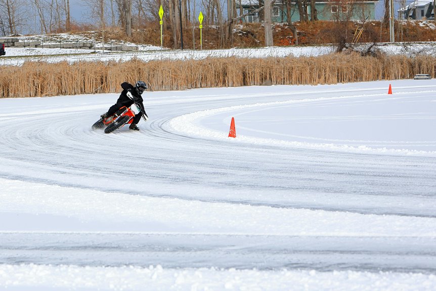 winter lake fun activities