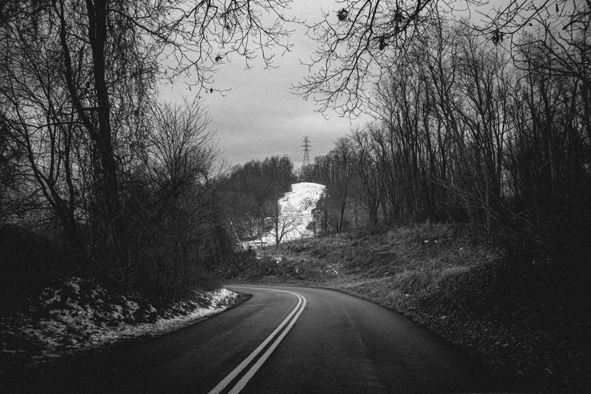 winter wonderland by lake