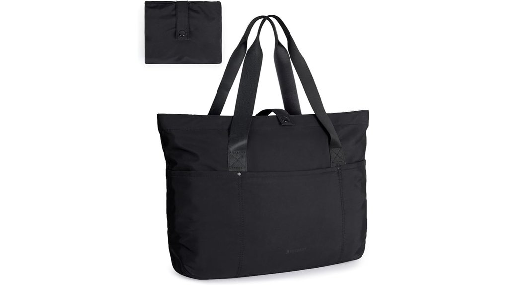 foldable zipper tote bag