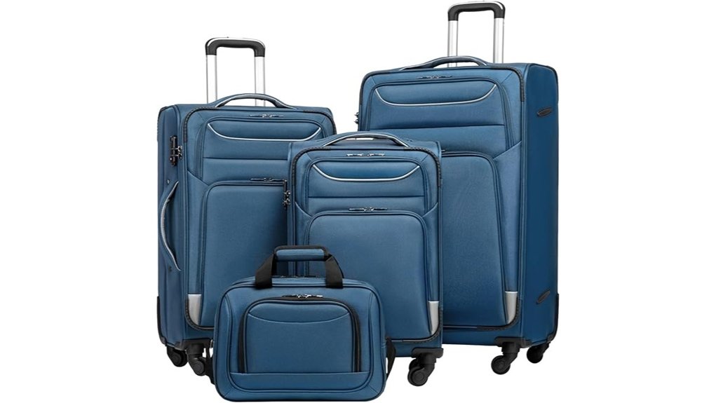 lightweight spinner luggage set