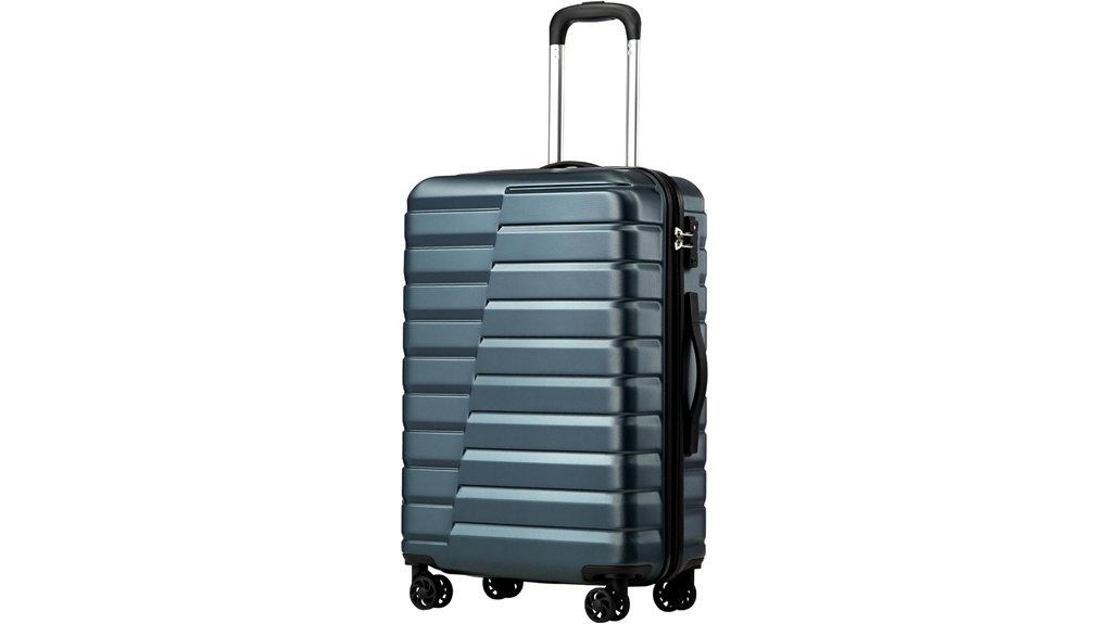 15 Best Checked Suitcase (Hard-Shell) 7 teal hardside spinner suitcase