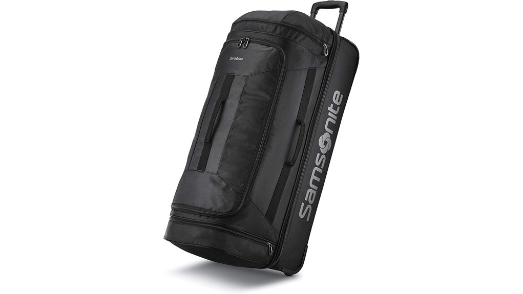 travel duffel bag wheels