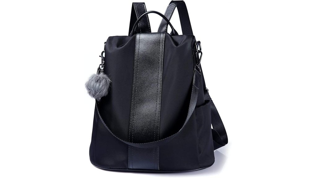 waterproof anti theft backpack purse