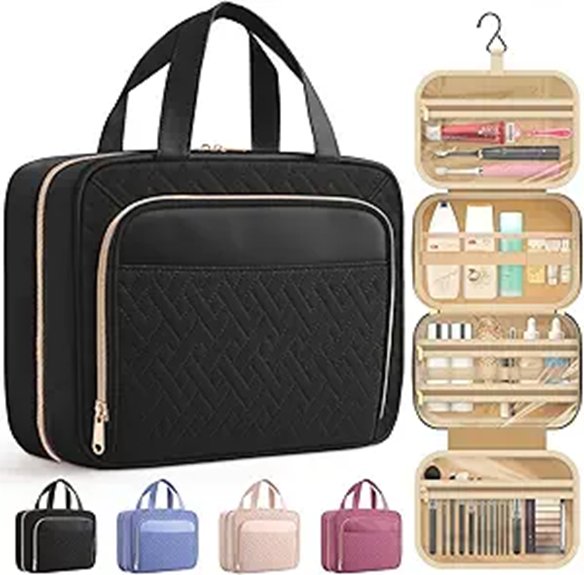 waterproof travel toiletry bag