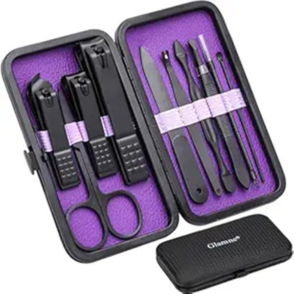 Best Travel Nail Care Kits That Pack Light 15 10 in 1 professional nail clippers