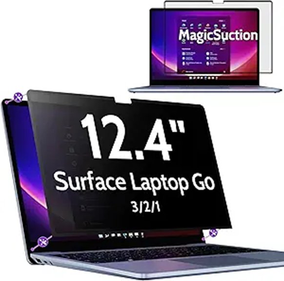 Best Privacy Screens for Laptops on the Move 14 12 4 surface privacy screen