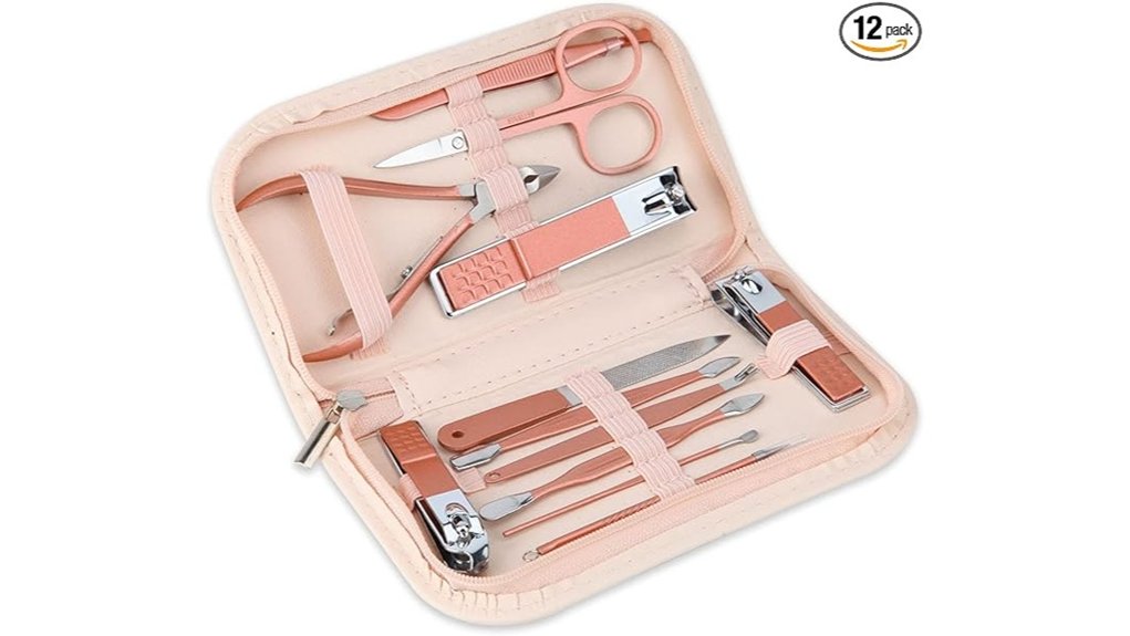 Best Nail Clippers for TSA-Friendly Kits 5 12 in 1 nail kit bag
