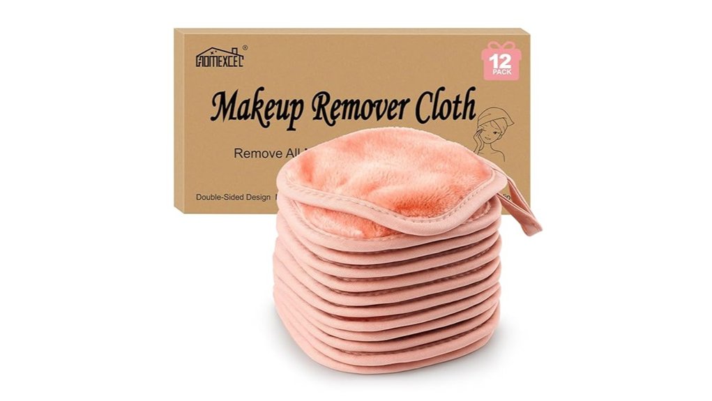 Best Reusable Makeup Remover Pads for Travel 4 12 pack reusable makeup cloths