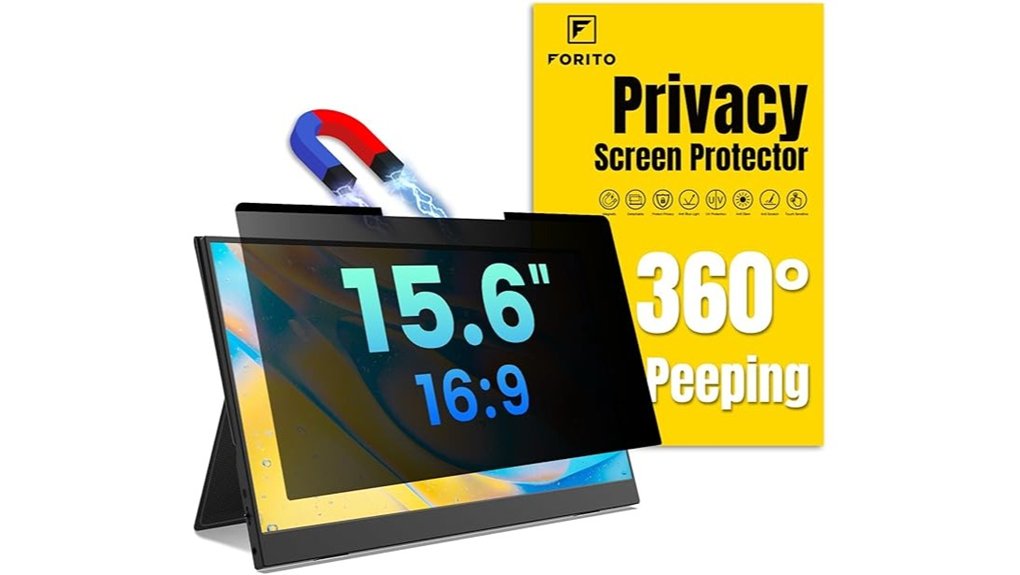 Best Privacy Screens for Laptops on the Move 6 15 6 inch magnetic privacy screen