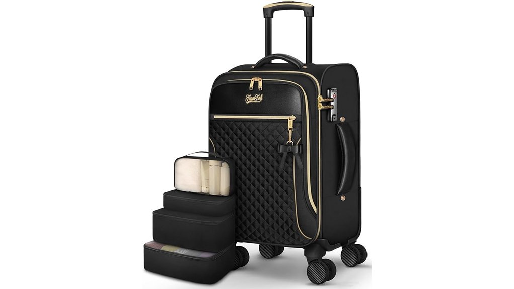 Carry-On Suitcases: Budget vs Premium Picks 3 20 inch softside carry on tsa lock