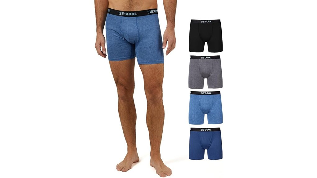 Top Quick-Dry Underwear Brands For Everyday Comfort 3 32 degrees cool boxer briefs
