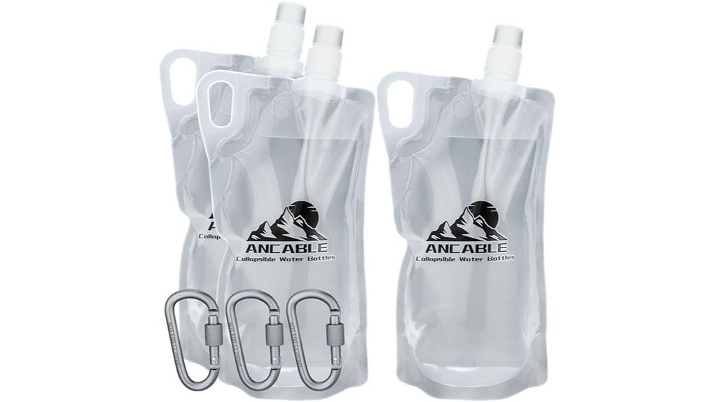 33oz bpa free collapsible bottles