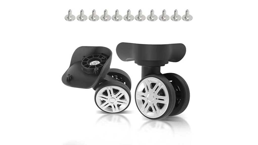 Luggage With Replaceable Wheels That Last Forever 6 360 spinner luggage replacement