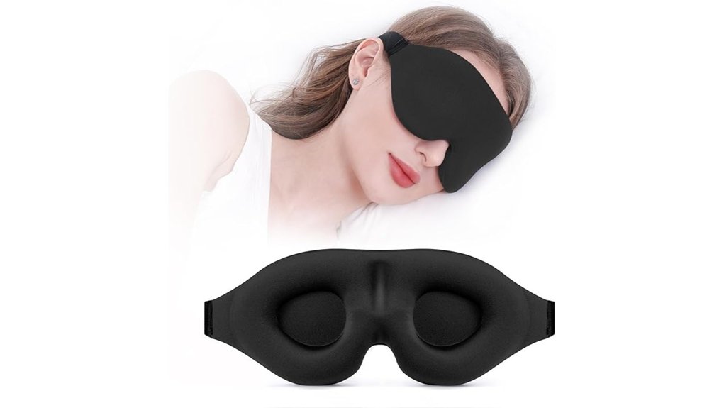 The Best Eye Masks for Sleeping on Planes 10 3d light blocking side sleeper mask