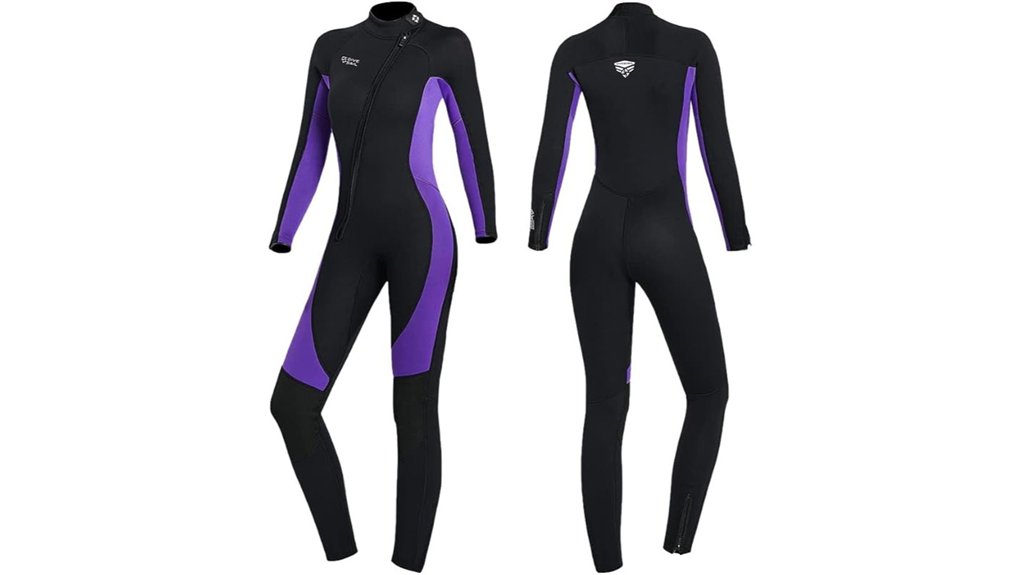 Wetsuits: Thickness and Flexibility for Water Temp 11 3mm neoprene full body wetsuit