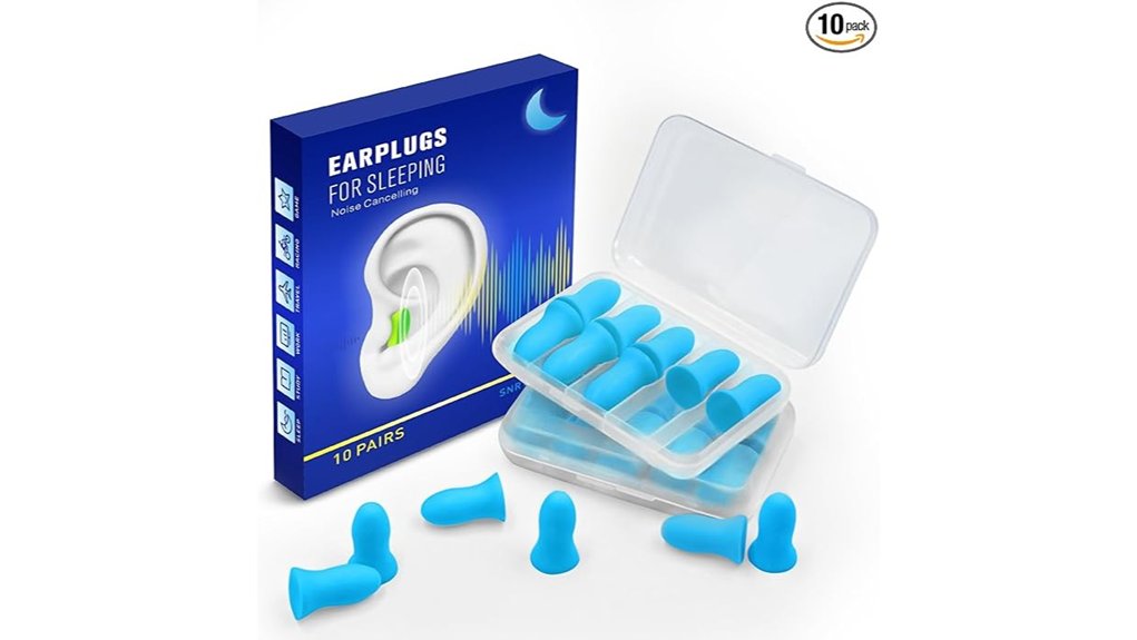 40db sleep earplugs noise reduction
