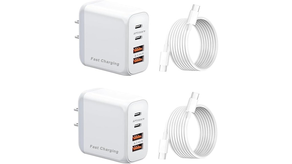 Must‑Hold USB‑C Wall Chargers for Fast Power & Multi‑Ports 5 40w 4 port usb c charger