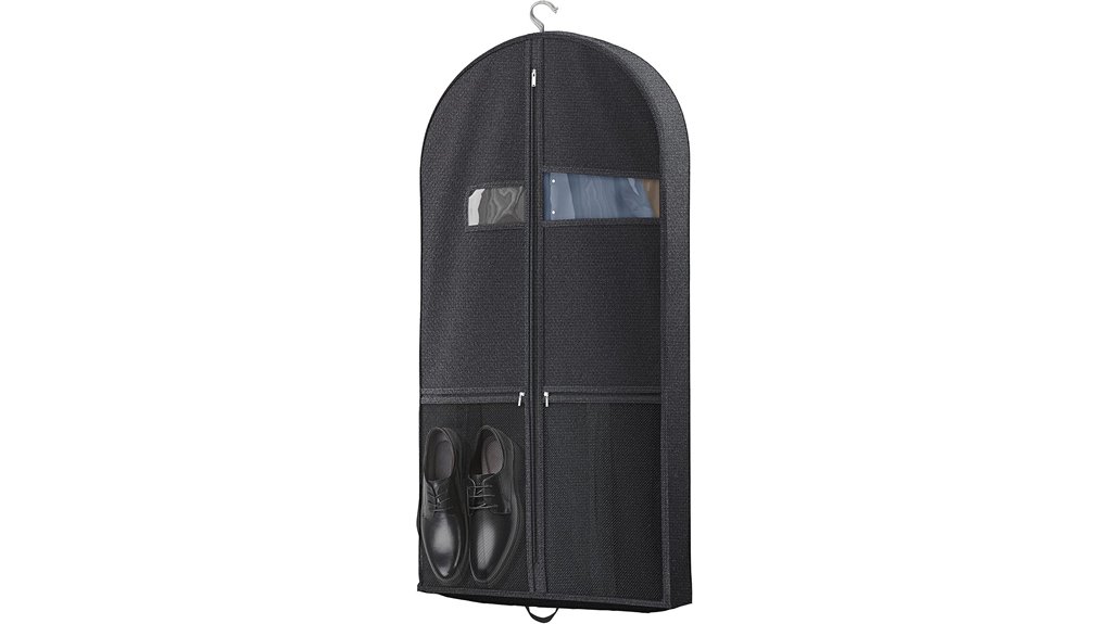 The Best Garment Bags for Wrinkle-Free Packing 12 43 inch black garment bag