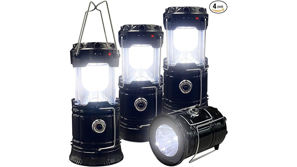 The Best Flashlights for Power Outages & Emergencies 9 4 pack collapsible led lantern