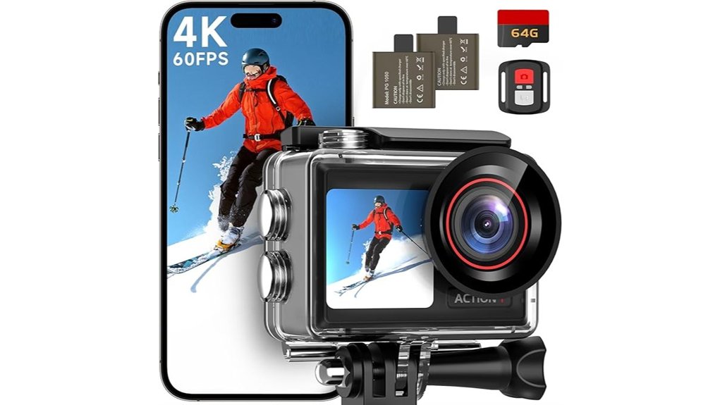 4k action camera features
