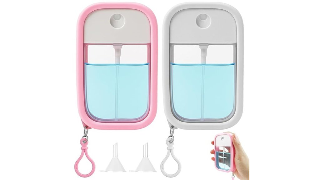 50ml refillable travel sprayers