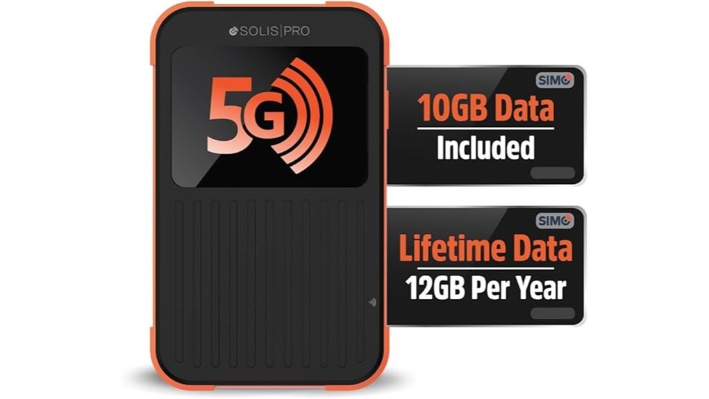 5g hotspot and charger