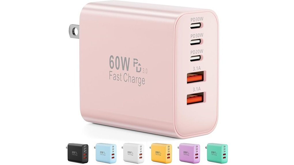 Must‑Hold USB‑C Wall Chargers for Fast Power & Multi‑Ports 9 60w 5 port usb c fast