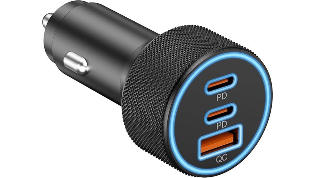 10 Best Car Charger (12V) 2 67w usb c car charger