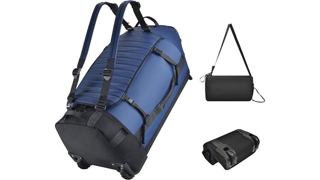 Weekend Travel Bags: Duffel vs Backpack vs Rolling 3 86l foldable rolling backpack