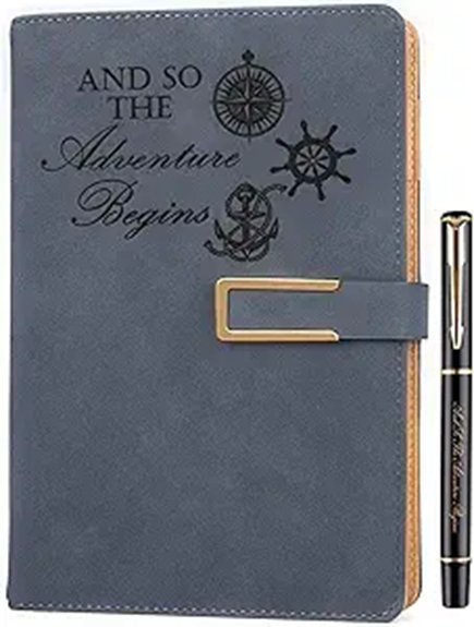 a5 faux leather journal