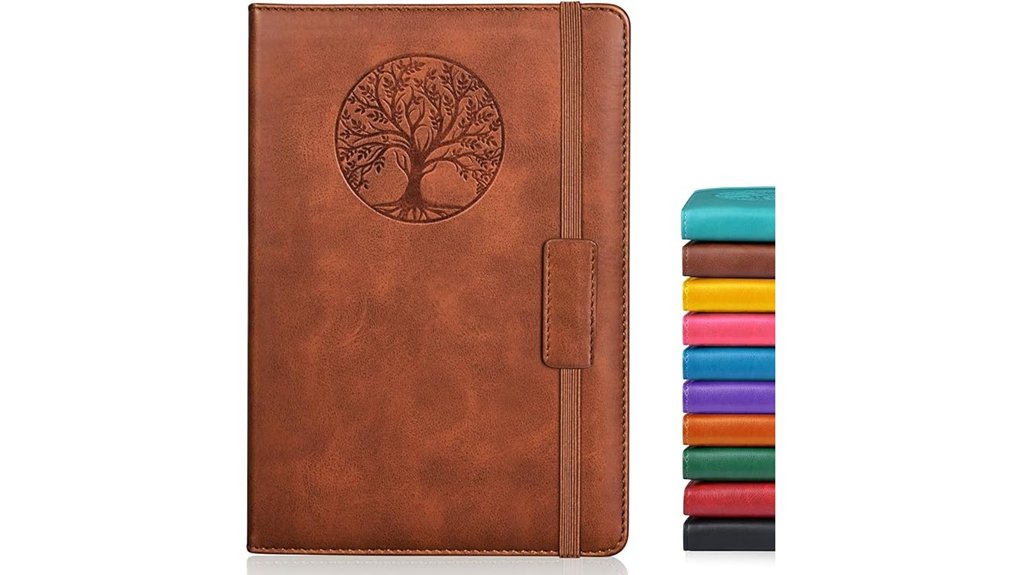 a5 leather hardcover journal