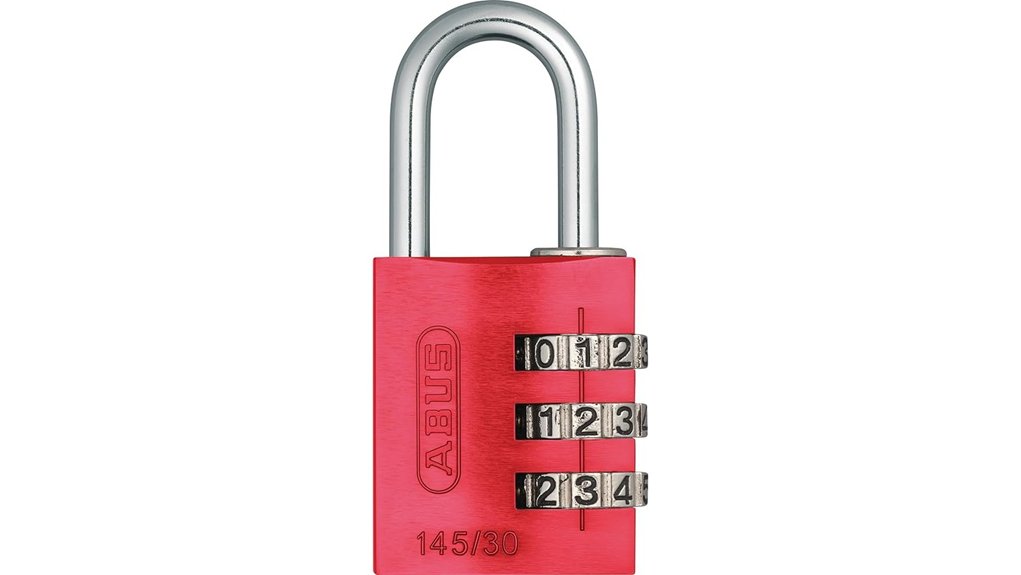 Luggage Locks: TSA vs Non-TSA Security Showdown 2 abus 145 30 non tsa red